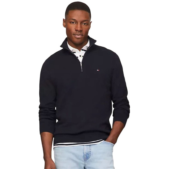 Tommy Hilfiger Other - TOMMY HILFIGER FLAG LOGO QUARTER-ZIP SWEATER XXL